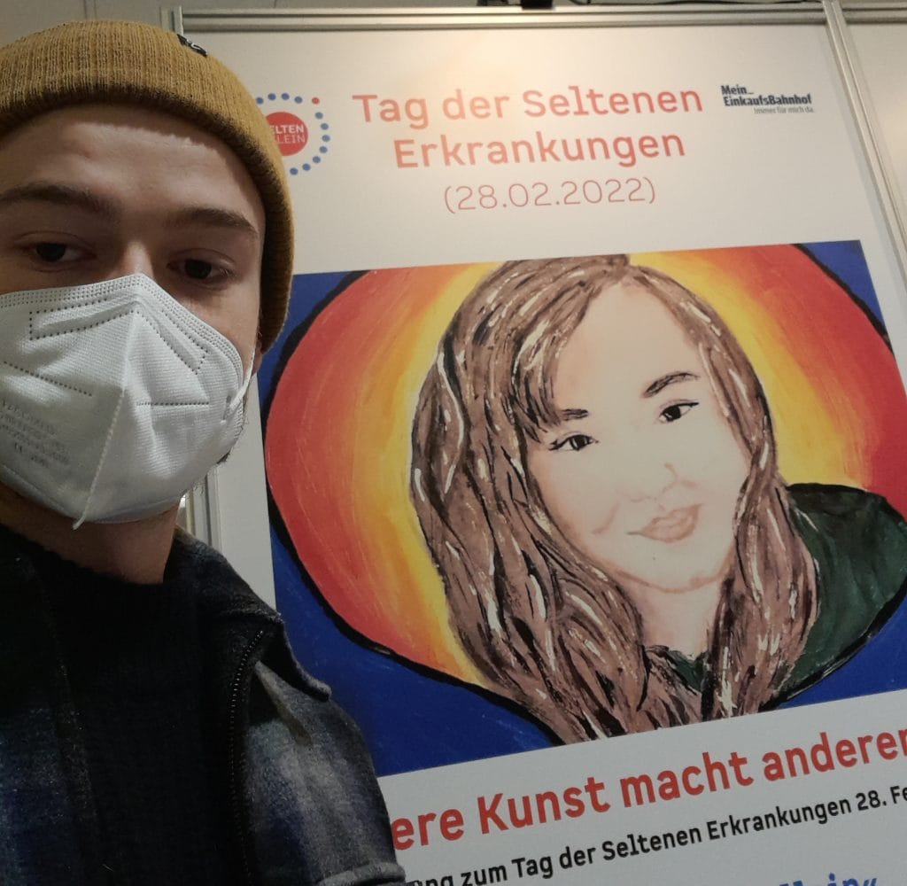 Selten allein-Ausstellung am Bahnhof Mannheim