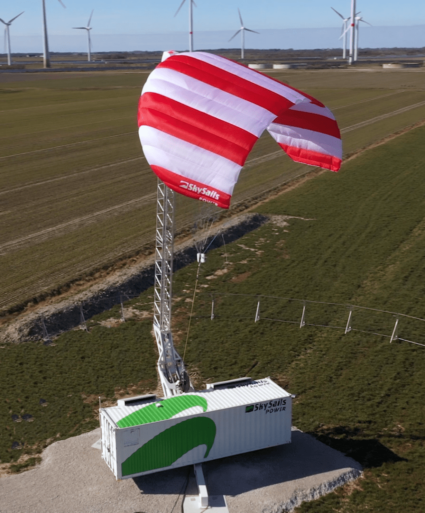Der Winddrache ist eine neue Technologie im Sektor der Windenergie.