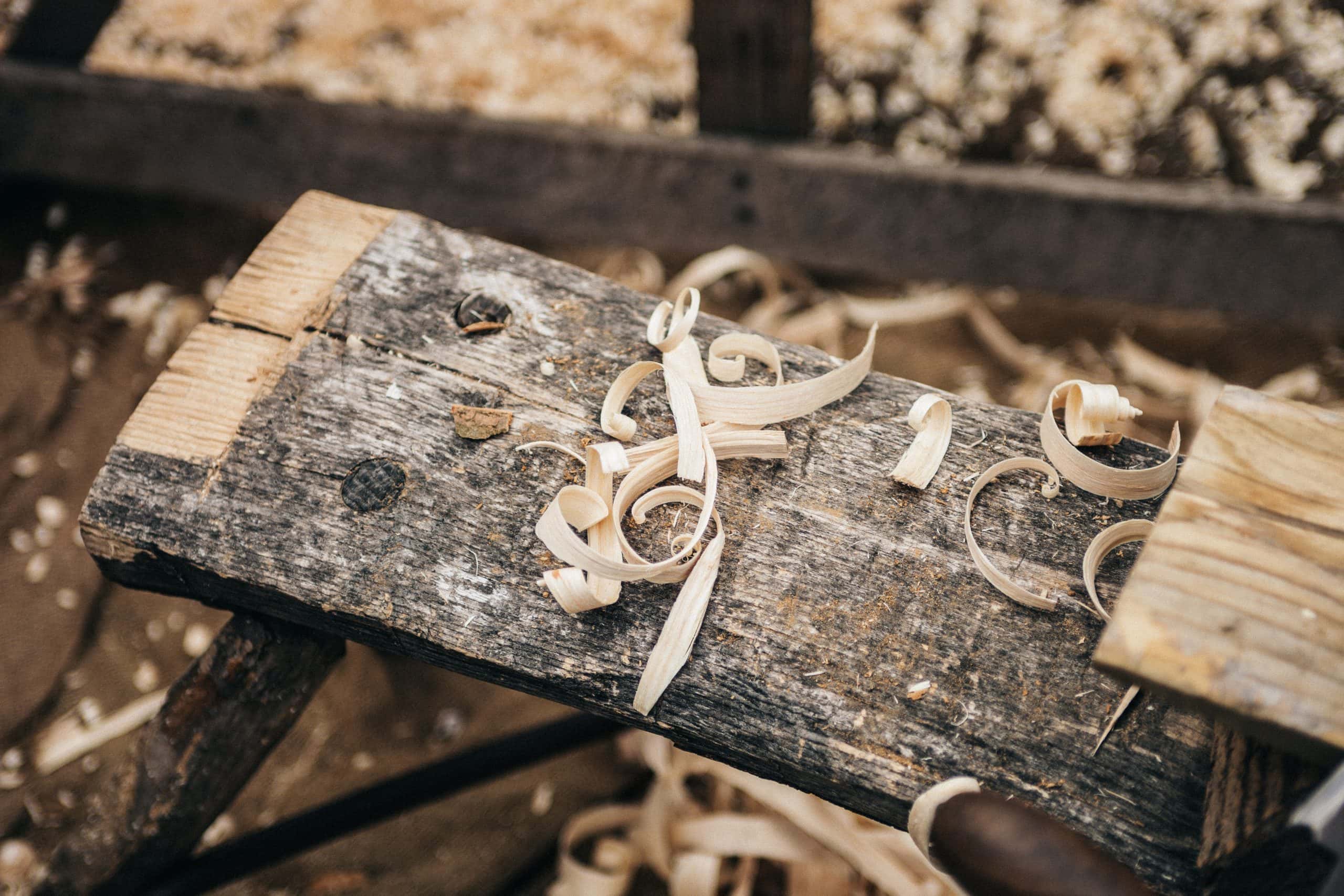 Holz, ein wertvoller Rohstoff.