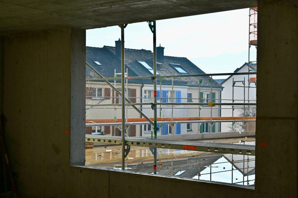 Innovative Zero-Waste-Bausteine könnten Baustellen wie diese revolutionieren