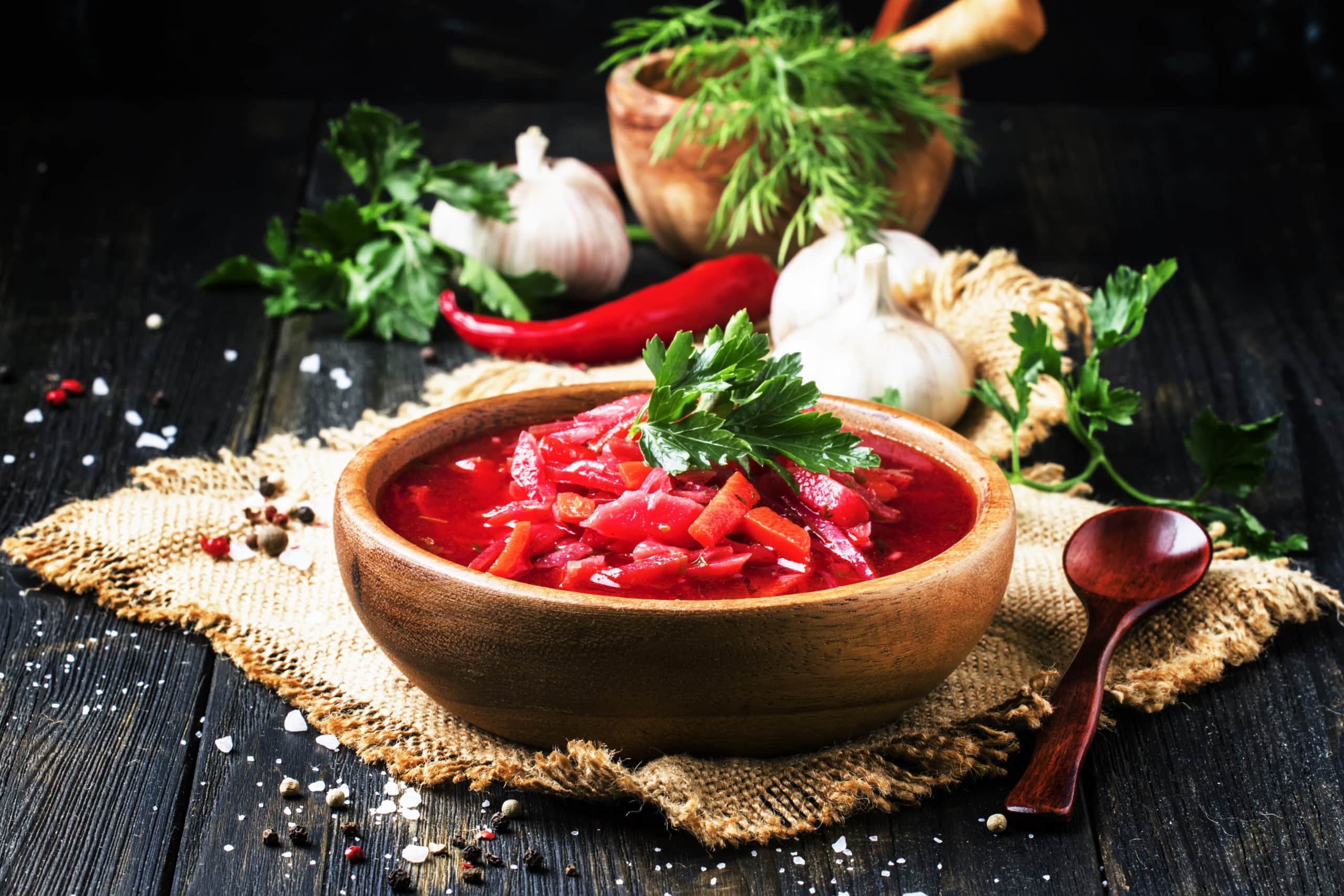 Klopotenko kocht ukrainischen Borscht