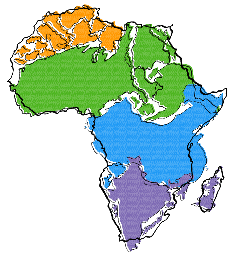 afrika karte