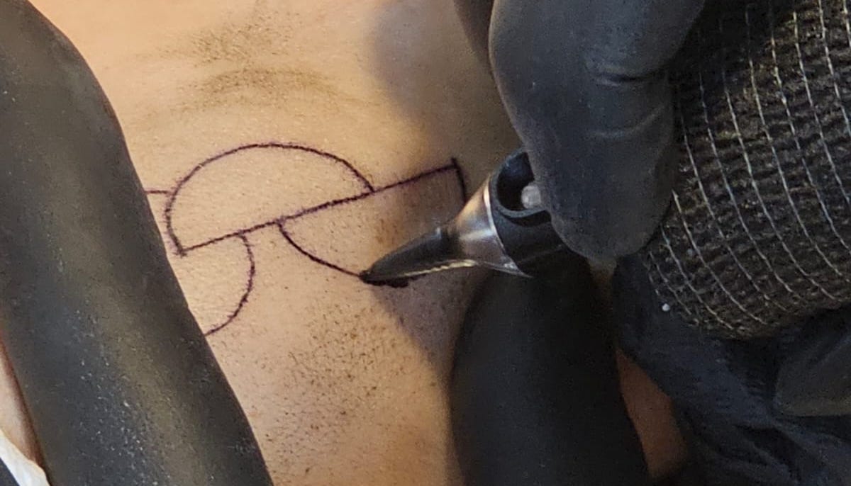 Organspende-Tattoo