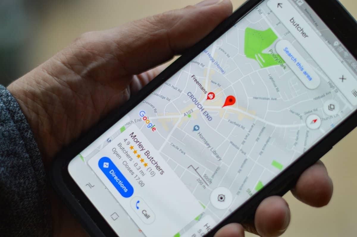 local SEO Google Maps auf Handy