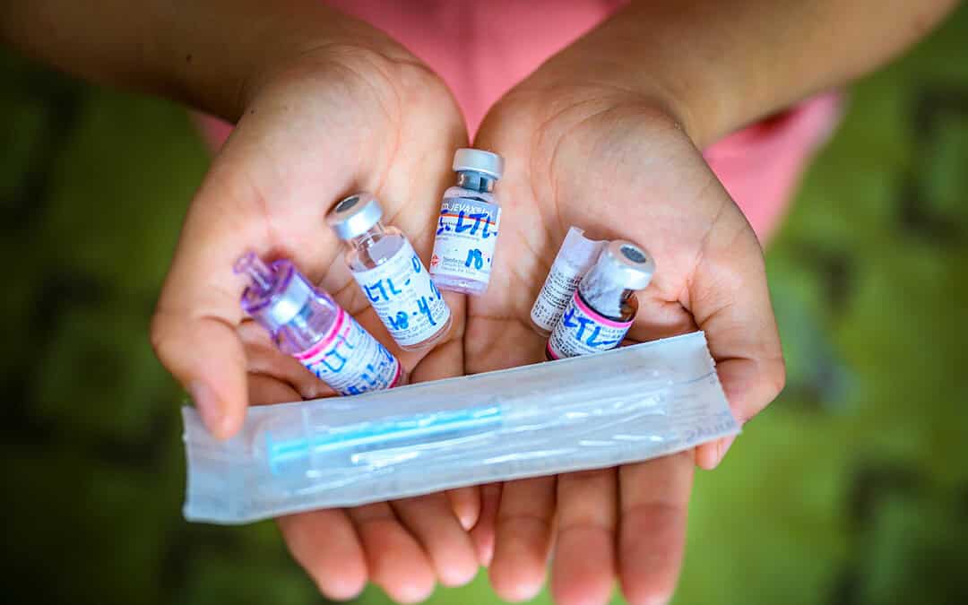In Südostasien kommt der Wildtyp des Polio-Erregers schon seit zehn Jahren nicht mehr vor – dank Impfungen