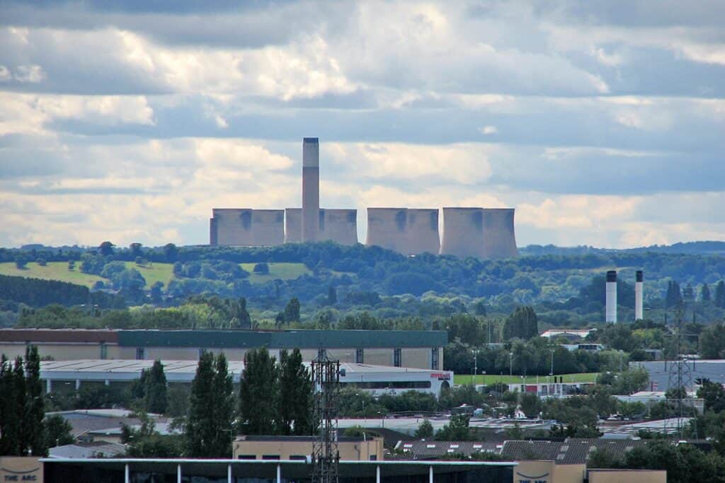 Kohlekraftwerk in Großbritannien