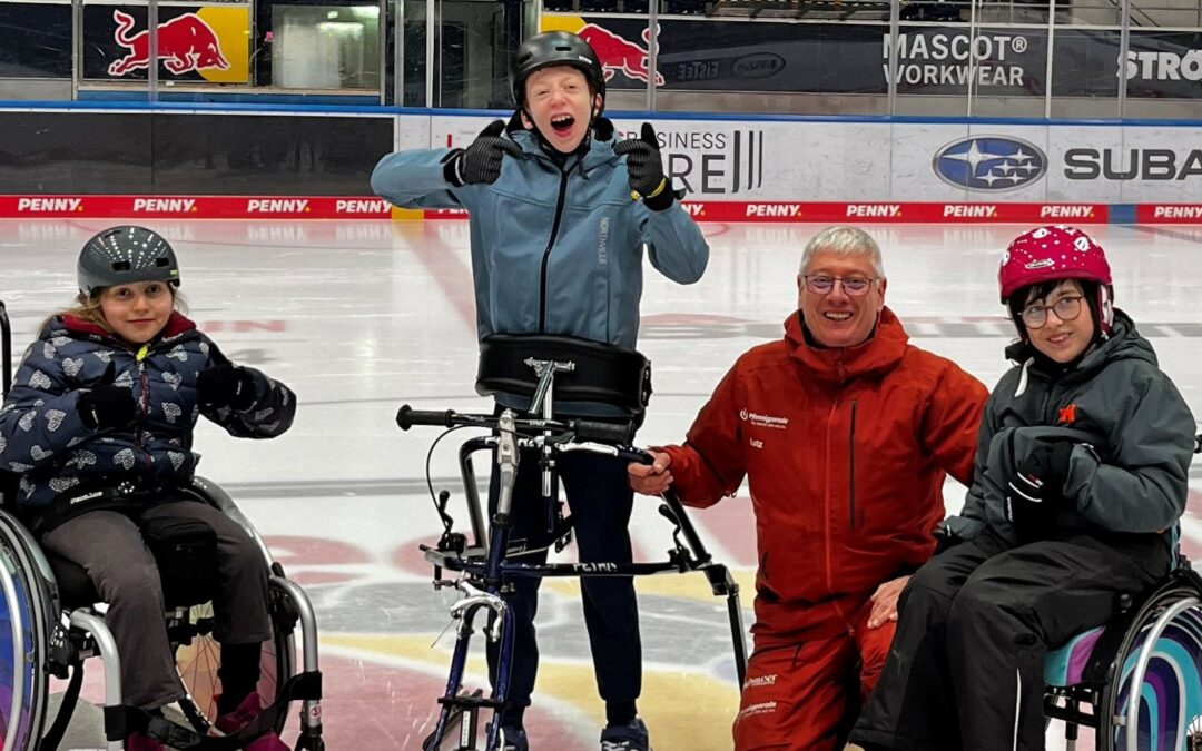 Erster Inklusions-Eislauf-Tag in München