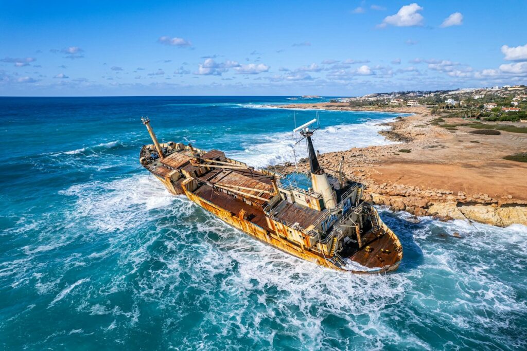 Schiff, Wrack