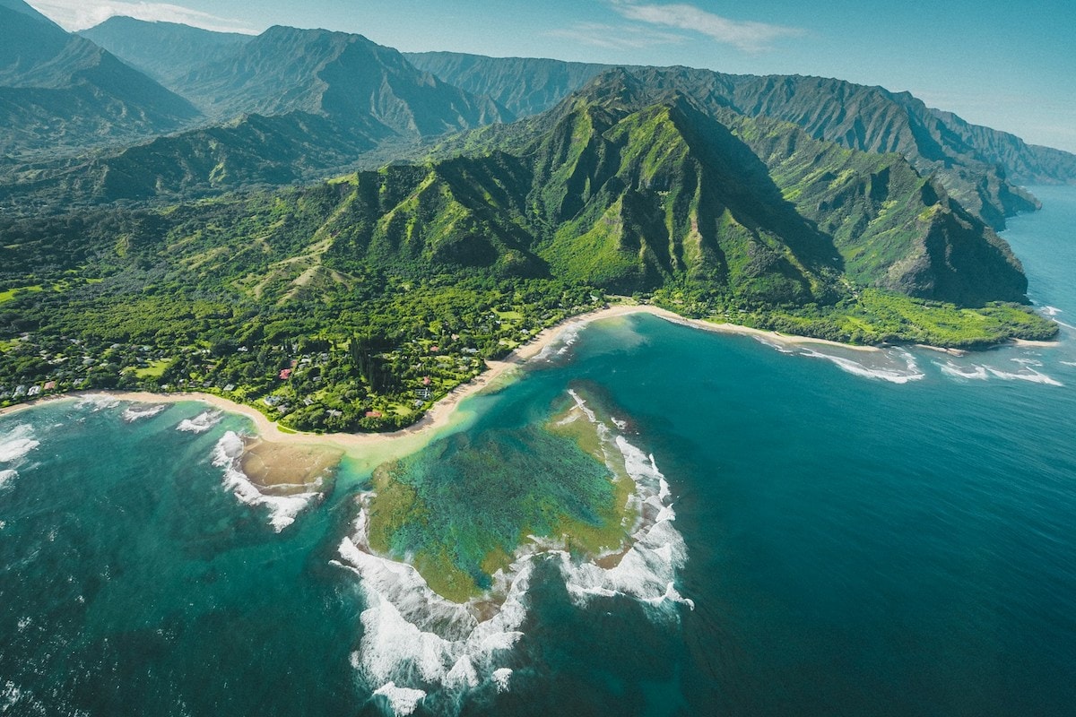 Küste von Hawaii