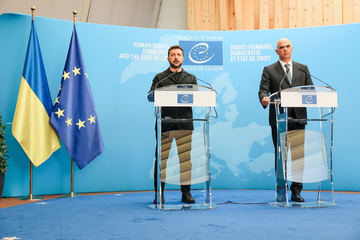 Ukrainischer Präsident Selenskyj im Europarat