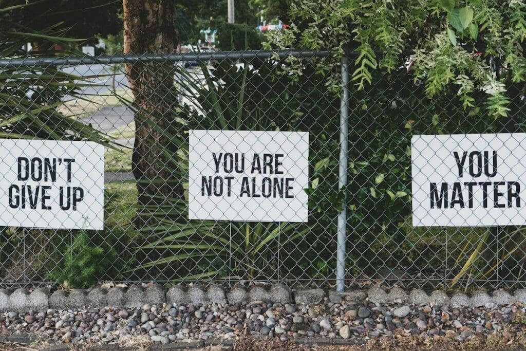 Fence you are not alone