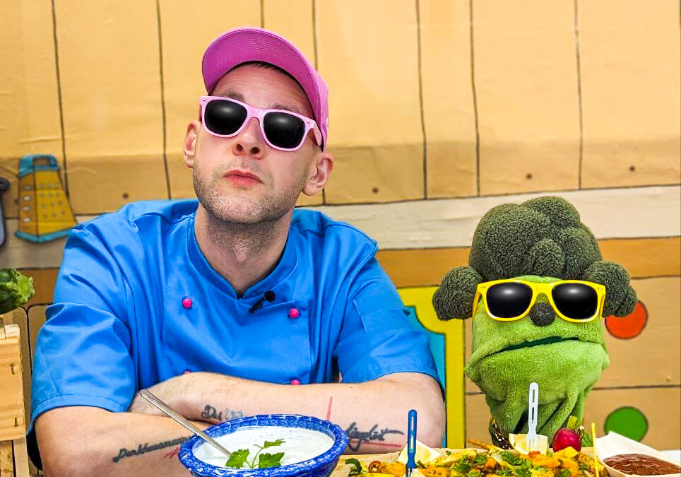 Über Hip-Hop bringt Paul Denkhaus Kindern gesunde Ernährung nahe