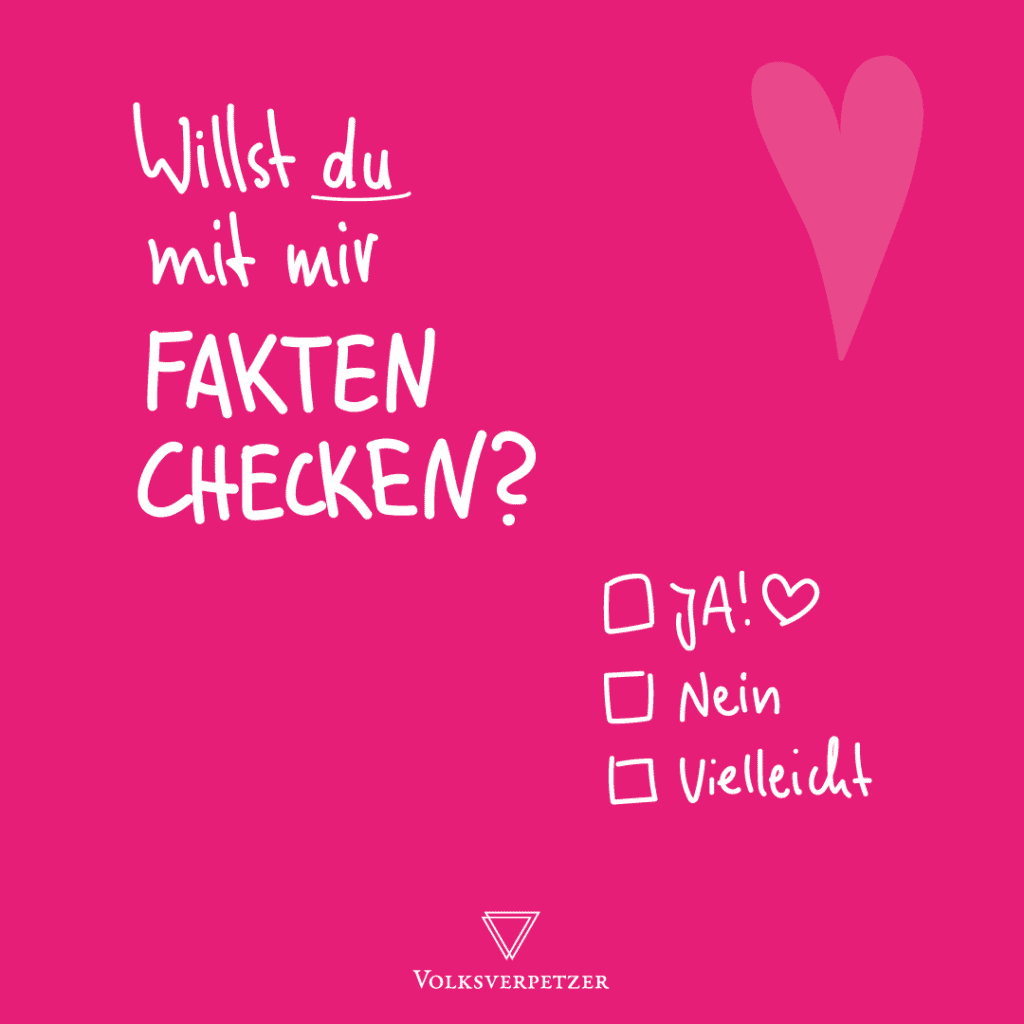 Fake News gewinnen vor allem in den sozialen Medien immer mehr an Reichweite, mit teils gravierenden Konsequenzen. Immer mehr Organisationen gehen darum gegen Falschinformationen vor. Von Satire über tiefgehende Faktenchecks zu Aufklärungskampagnen über TikTok eint sie vor allem eines: Der Glaube daran, dass die Mehrheit eben doch die Wahrheit erkennt – und, dass gute Aufklärung gegen Desinformation hilft.