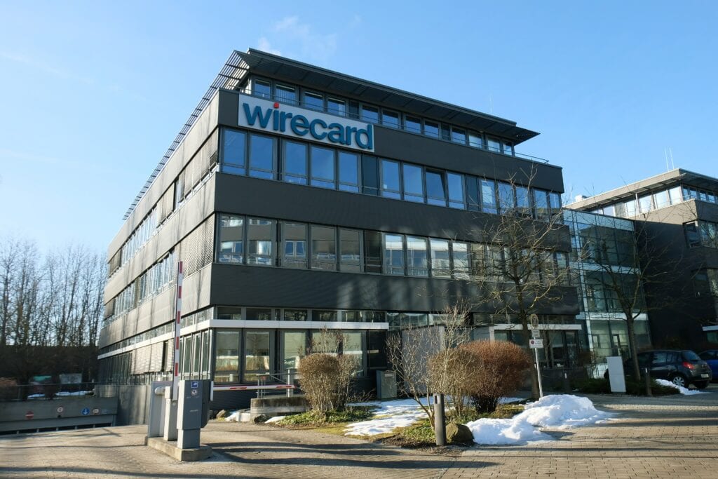 Sitz der Wirecard AG in Aschheim (bei München). Karlsruhe hat im Sinne der Pressefreiheit entschieden. Credits: https://commons.wikimedia.org/wiki/File:Wirecard-aschheim-2019.jpg