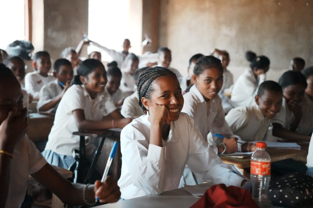 Strom versorgt Schule in Madagaskar