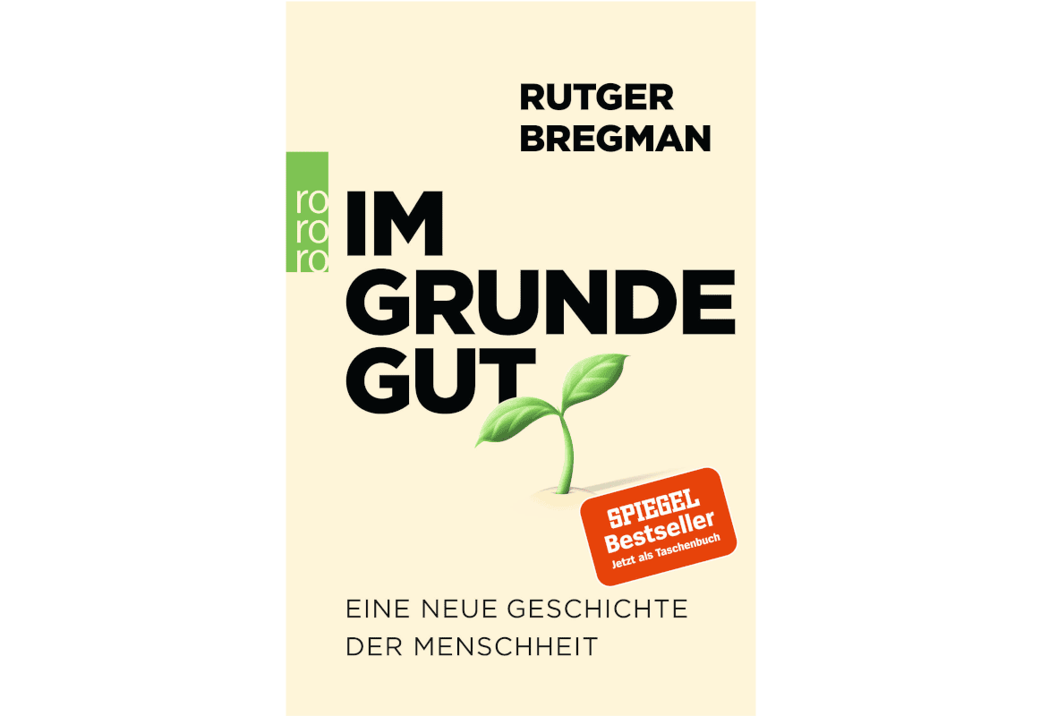 Was wäre, wenn der Mensch im Grunde gar nicht egoistisch und grausam ist – sondern gut? Dieser rousseauschen Annahme widmet sich Rutger Bregman in seinem Buch „Im Grunde gut“