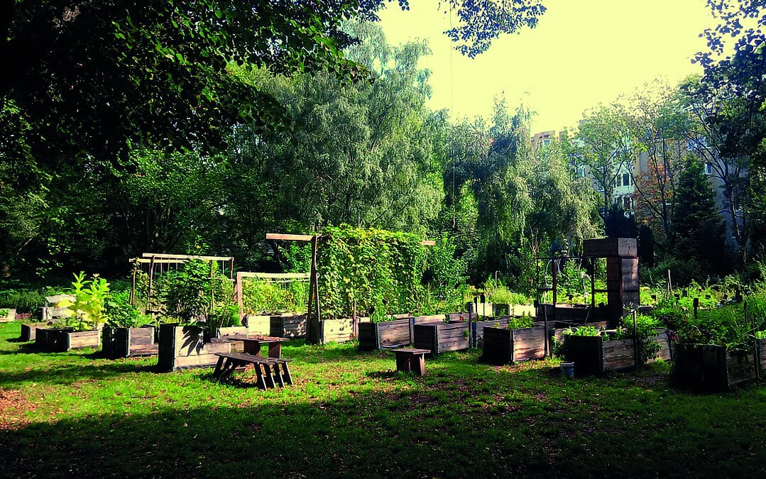 Der Friedhof, ein Garten