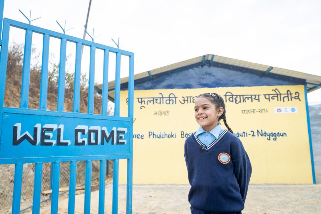 Hilfe, die wirkt: UNICEF schafft sichere Lernorte für Kinder in Nepal