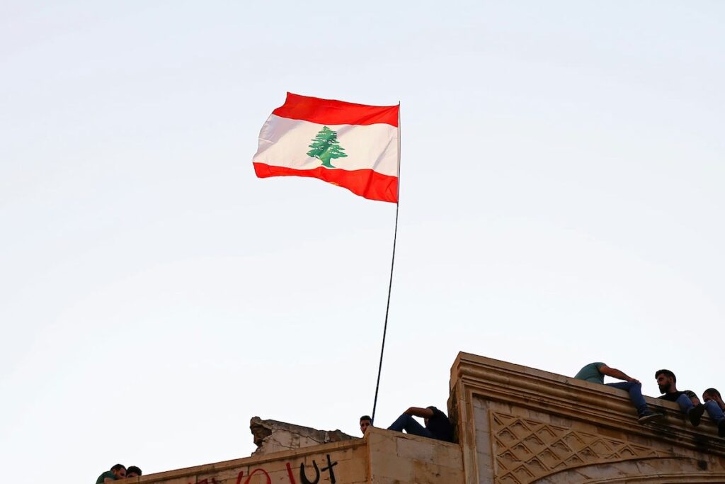 Libanon Flagge