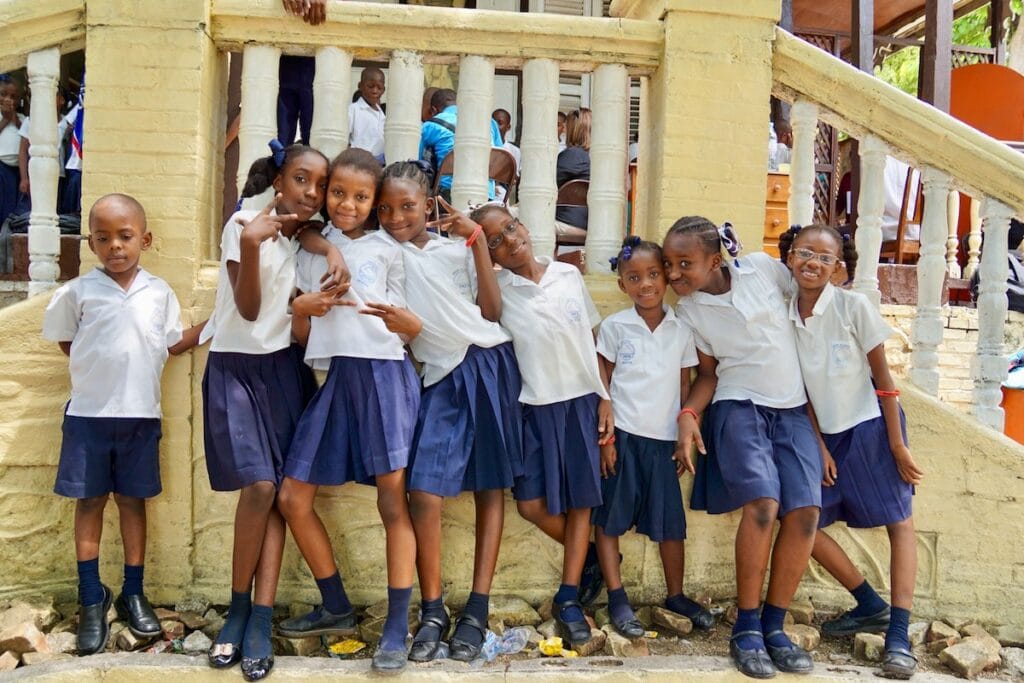 Schulkinder Haiti