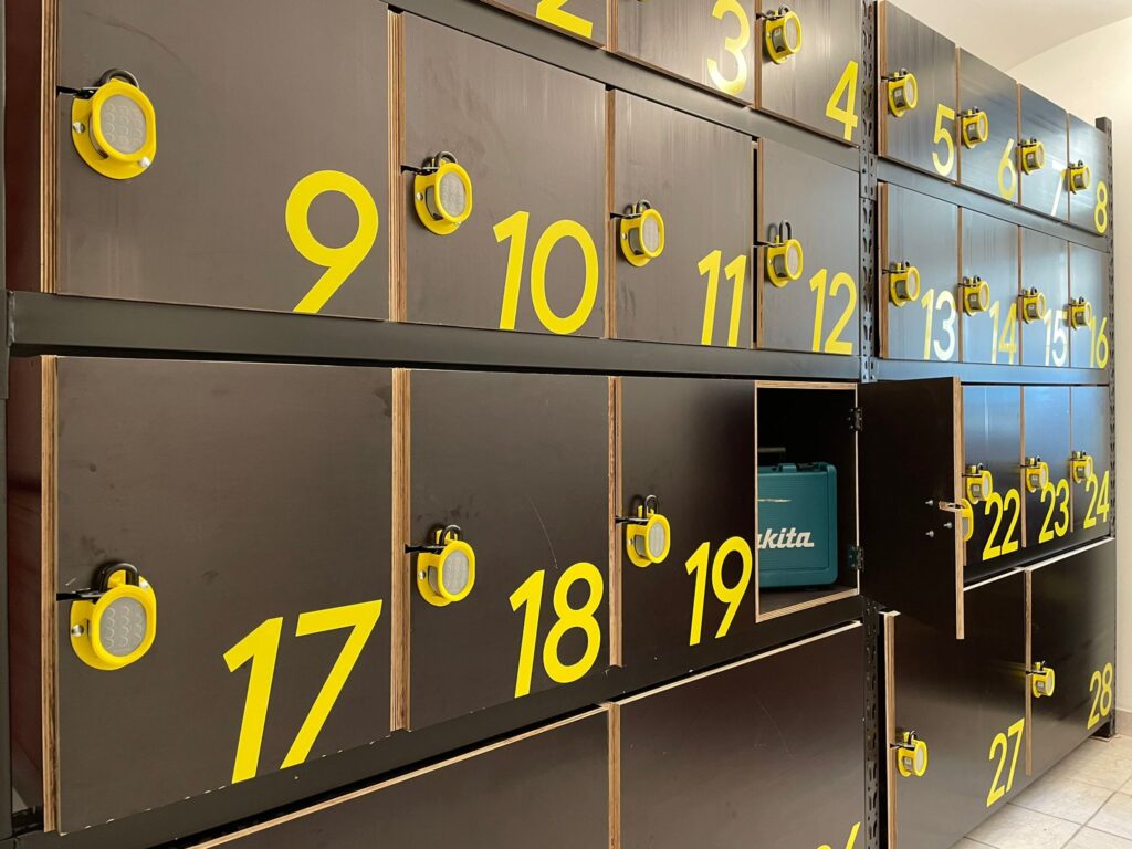 Lockers Credit Wibke Giese toolbox